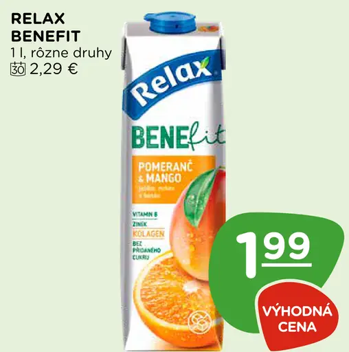 Relax Benefit pomaranč a mango