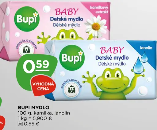 Bupi detské mydlo