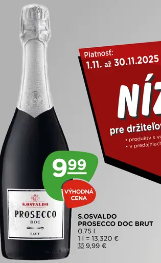 S.Osvaldo Prosecco DOC Brut