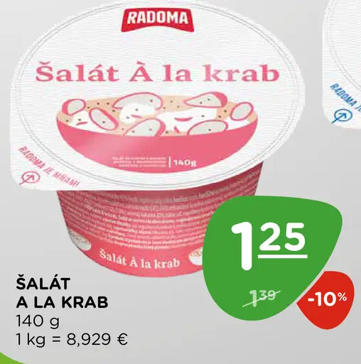 Radoma Šalát à la krab