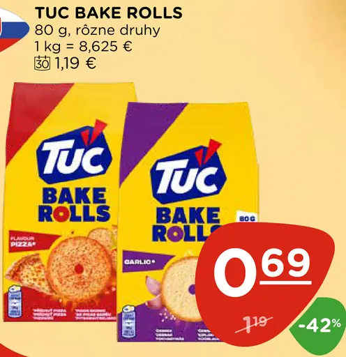 Tuc Bake Rolls