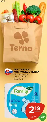 Tento kuchynské utierky Family