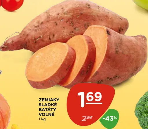 Zemiaky sladké batáty