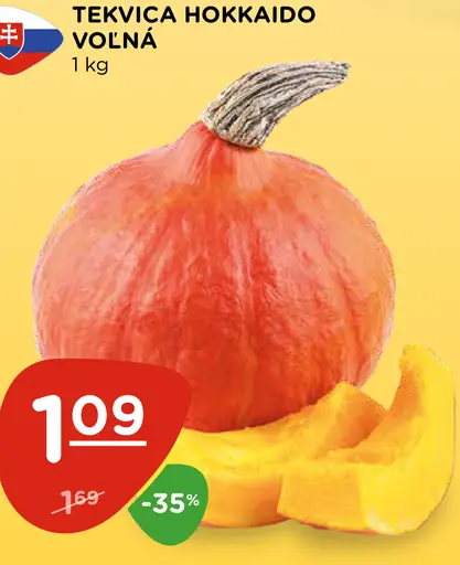 Tekvica Hokkaido