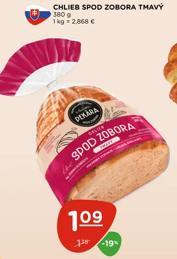 Chlieb Spod Zobora Tmavý