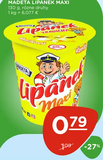 Madeta Lipánek Maxi