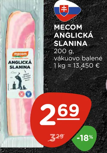 Mecom Anglická slanina