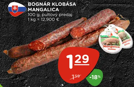 Bognár Klobása Mangalica
