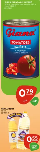 Giana Pasírované paradajky