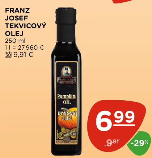 Franz Josef Tekvicový olej