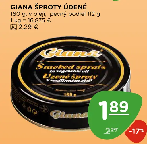Giana Údené šproty