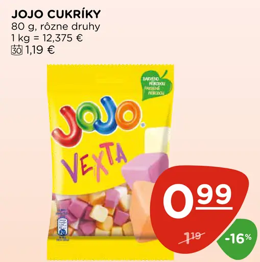 JoJo cukríky