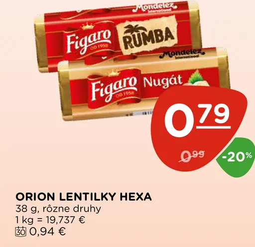 Orion Lentilky Hexa