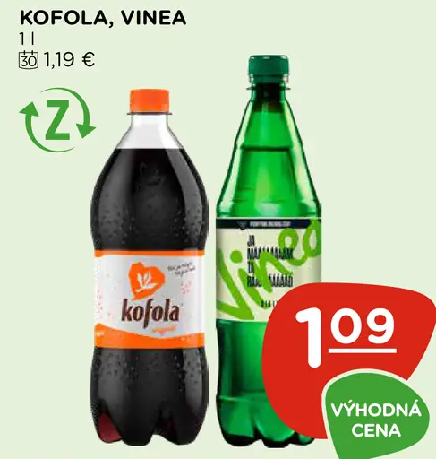 Kofola, Vinea