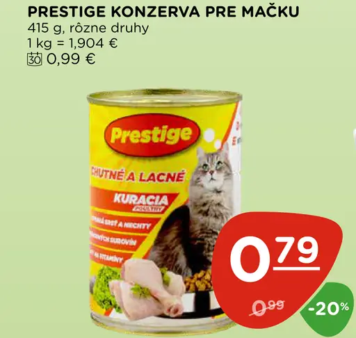 Prestige konzerva pre mačku