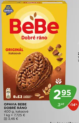 Opavia BeBe Dobré ráno