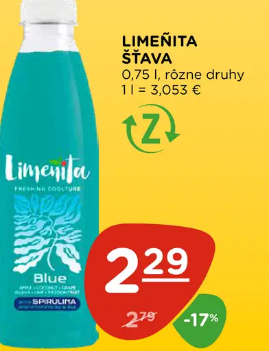 Limeñita šťava