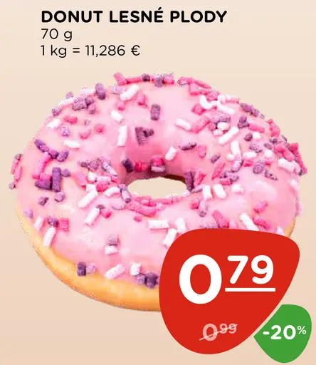 Donut Lesné Plody