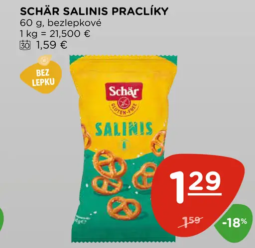 Schar Salinis praclíky bezlepkové