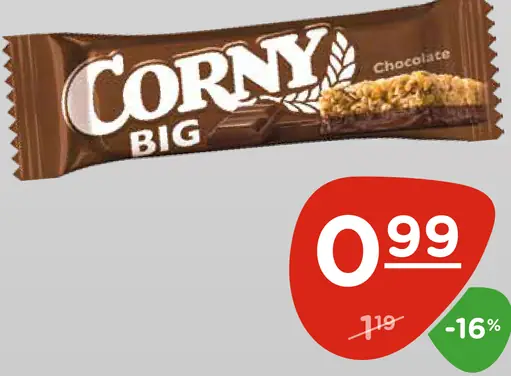 Corny Big tyčinka čokoláda