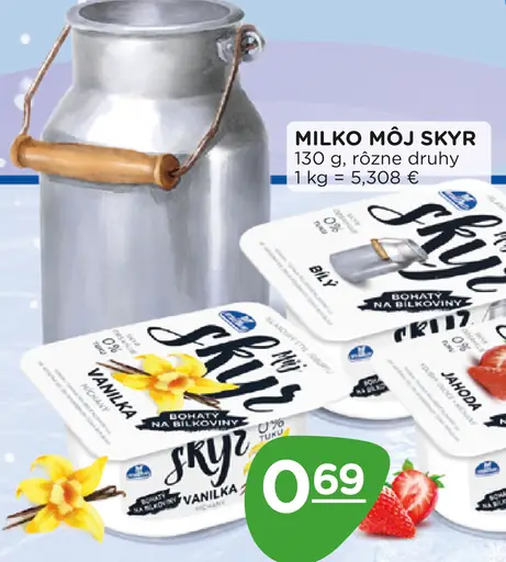 Milko Můj Skyr Jahoda