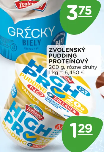 Zvolenský Pudding proteínový
