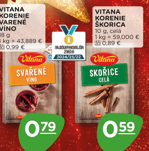 Vitana Korenie škorica