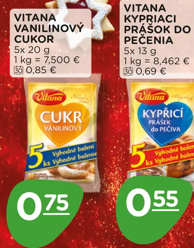 Vitana Vanilinový cukor