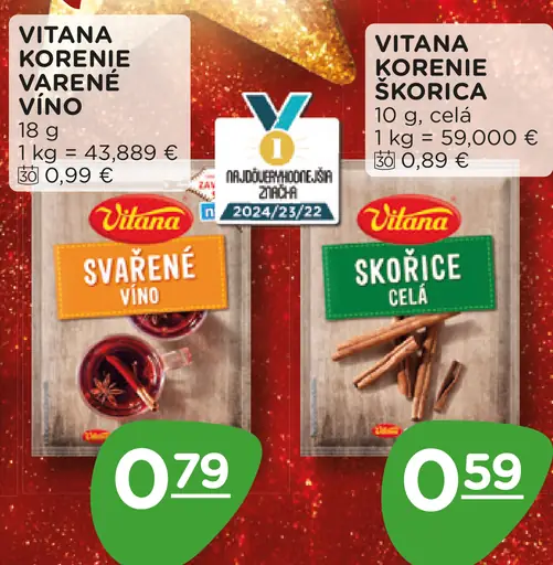 Vitana Korenie varené víno