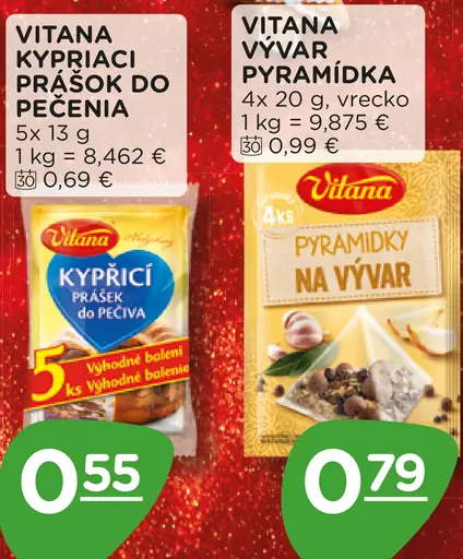 Vitana Kypriaci prášok do pečenia