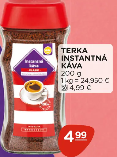 Terka instantná káva