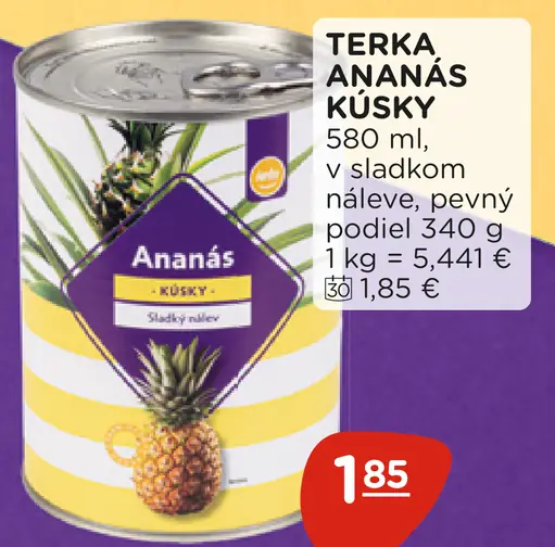 Terka Ananás kúsky