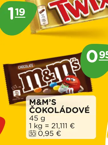 M&M's Čokoládové