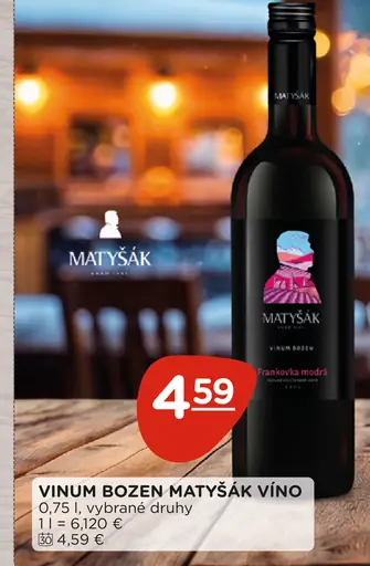 Matyšák Vinum Bozen
