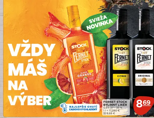 Fernet Stock bylinný likér