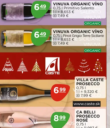 VINUVA Organic Vino Primitivo Salento