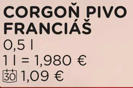 Corgoň Franciáč plechovka