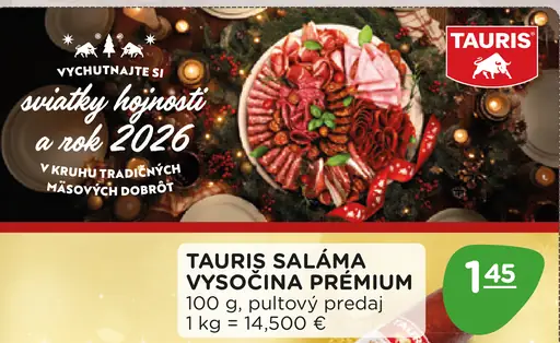 Tauris saláma Vysočina Premium