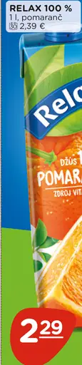 Relax 100% pomaranč