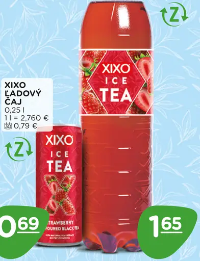 Xixo Ľadový čaj plechovka