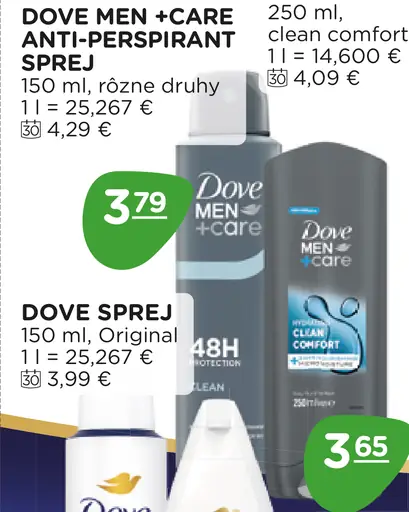 Dove Men +Care anti-perspirant sprej