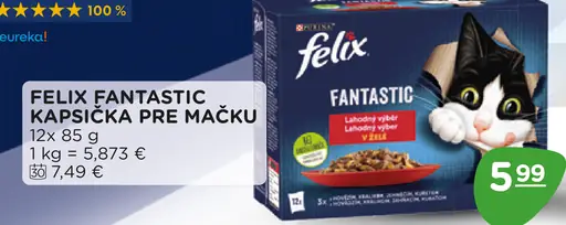 Felix Fantastic kapsičky pre mačky