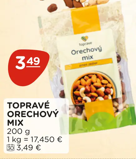 Toprave Orechový mix