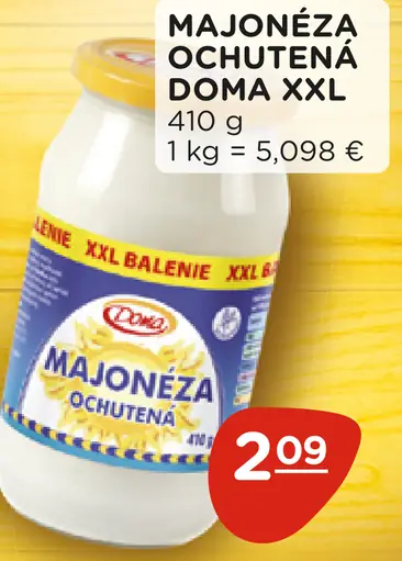 Doma Majonéza ochutená Doma XXL
