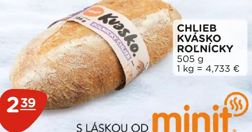 Chlieb kváskový roľnícky