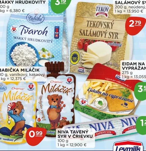 Babička Tvaroh mäkký hrudkovitý