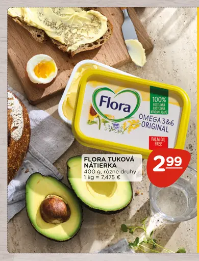 Flora Tuková nátierka