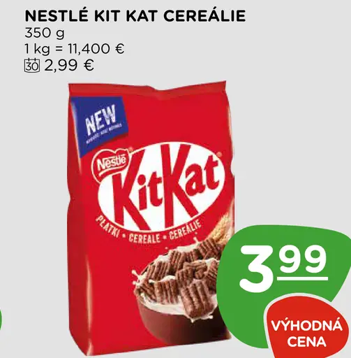NESTLÉ KIT KAT Cereálie
