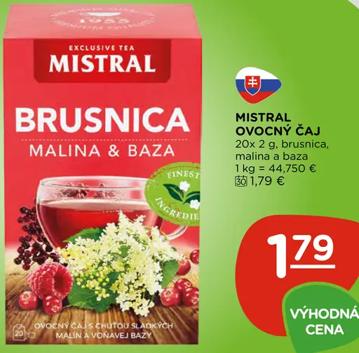 Mistral Baza ovocný čaj