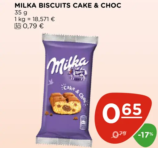 MILKA Biscuits Cake & Choc